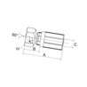Armatura wtłaczana DN13-1/2 BSP 8G8FBSPORX Gates 5414465786617