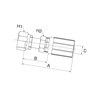 Armatura wtłaczana DN13-1" ORFS 8G10FFORX Gates 5414465892431