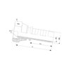 Końcówka 1/4 BSP V4A PF64RVS Dicsa 8432770130625