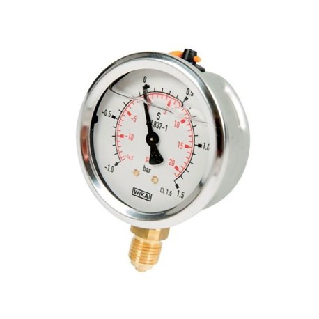 Manowakuometr, Ø63 mm, od -1 d B711WM0631015D WIKA 5700037983288