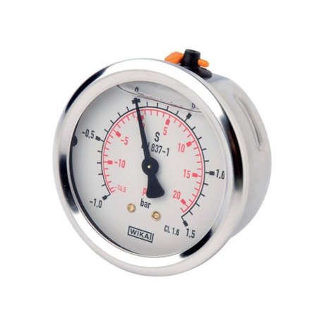 Manowakuometr, Ø63 mm, od -1 d B711WM0631015T WIKA 5700037978833