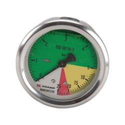 Manometr opryskiwacza 63mm, 0-5 bar, 1/4" tylne, odprny na RSM, MA630525B WIKA MA630525B