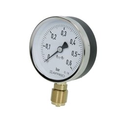 Manometr fi 80 0-0,6 bar, 1/2" - dół