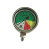 Manometr glicerynowy fi100 0-60 bar, 1/4" - dół, odporny na RSM