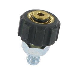 Złączka gwintowana AG do myjek wysokociśnieniowych, z nakrętką, M22 x 1,5-1/4&amp034