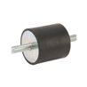 Amortyzator A, h-40mm, Ø40mm M8x23mm