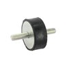 Amortyzator A, h-20mm, Ø40mm M8x20mm stal szlachetna