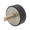 Amortyzator typu D, h-20mm, Ø50mm M10x28mm V2A