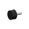 Amortyzator typu D, h-8mm, Ø15mm M4x10mm