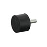 Amortyzator typu D, h-17mm, Ø25mm M6x18mm