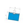 Tłumik wibracji gumowy typu E, h-30mm, 25mm M8 Egana 9893102411994