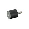 Amortyzator typu B, h-15mm, Ø15mm M4x13mm