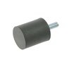 Tłumik wibracji gumowy typu B, h-30mm, fi 25mm M6x25mm Möscha 6307318