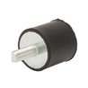 Amortyzator typu D, h-28mm, Ø30mm M8x21mm