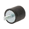 Amortyzator typu D, h-25mm, Ø25mm M6x15mm