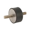 Amortyzator A, h-25mm, Ø50mm M10x30mm stal szlachetna