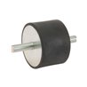 Amortyzator A, h-40mm, Ø60mm M10x28mm