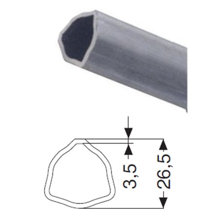 Comer Sprzęgło U24 1i3/8" Z6 600Nm do krzyżaka 22x54