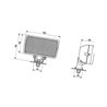 Reflektor roboczy, H3 05299000 Cobo 8716106729777