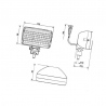 Reflektor roboczy, H3 05503000 Cobo 8716106728879