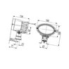 Reflektor roboczy 1GA996461311 Hella 9002920138611