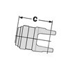 Comer Sprzęgło prawe 1i3/8" Z6 145245011
