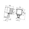Reflektor roboczy, Xenon 1GA998534451 Hella 9002920138598