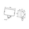 Lampa robocza prostokątna H3 P 1GA996082001 Hella 9002920085885