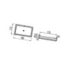 Lampa robocza LED prostokątna, 11W 1100lm Flat Beam Hella