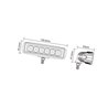 Lampa robocza LED, 18W 1440lm światło skupione