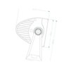 Lampa robocza łukowa LED, 72W 24 LED