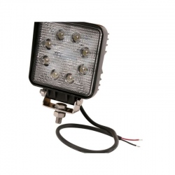 Lampa robocza kwadratowa LED, 24W 1920lm światło skupione