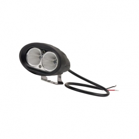Lampa robocza owalna LED, 20W 1800lm światło skupione
