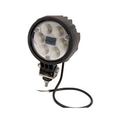 Lampa robocza okrągła LED, 24W 1500lm światło rozproszone