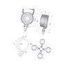 Lampa robocza okrągła LED, 25W 2000lm światło rozproszone