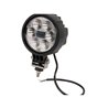 Lampa robocza okrągła LED, 25W 2000lm światło skupione