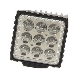 Lampa robocza LED, 27W 500lm niebieska światło skupione