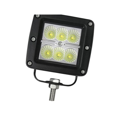 Lampa robocza kwadratowa LED, 18W 1620lm światło skupione