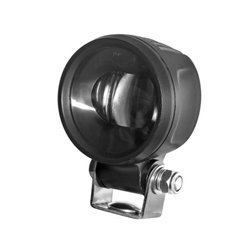 Lampa robocza LED okrągła , 5,5W czerwona Hella