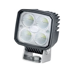 Lampa robocza LED kwadratowa, 1000lm światło skupione Hella