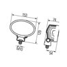 Lampa LED, 25W 1500lm Hella