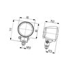 Lampa robocza okrągła H3 1G0996176002 Hella 9002920141628