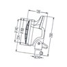 Lampa robocza okrągła H3 1G4003470147 Hella 4082300220384