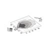 Lampa robocza prostokątna H3 b 1GA006991051 Hella 4082300171648