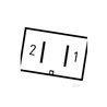 Lampa robocza kwadratowa H3, U 1GA007506391 Hella 9002920090056