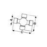 Comer Krzyżak 27,0 x 85,8 x 91,2 CvJ 180014260