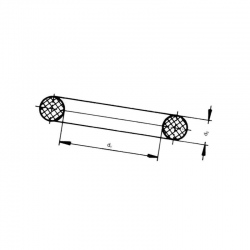 Pierścień oring, 8,30  x  1 mm, opak. 10 szt.