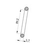 Oring 89,20x5,70mm, opak. 1szt. Shore'a 70 Inco 5700037473192