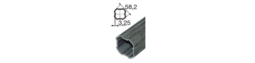 Profil zew. 58,2x3,25 4T S8/H7