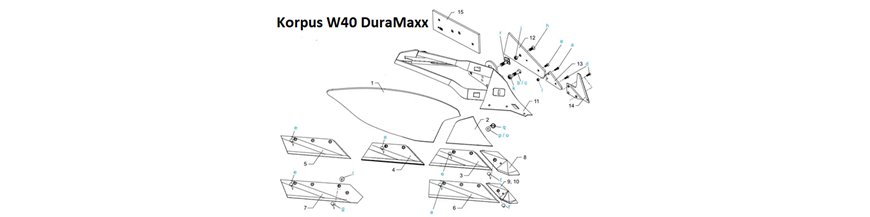 Korpus W40 DuraMaxx - DMWR